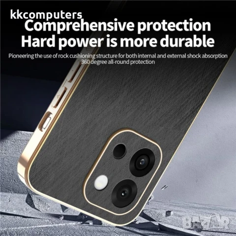 OnePlus 13s 5G / OnePlus 13T 5G KADEM Electroplating Silk Texture PU + TPU Калъф и Протектор, снимка 6 - Калъфи, кейсове - 50712197