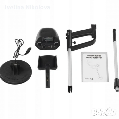 Водоустойчив металотърсач за злато, сребро, монети и съкровища K-1374, снимка 3 - Друга електроника - 53646615