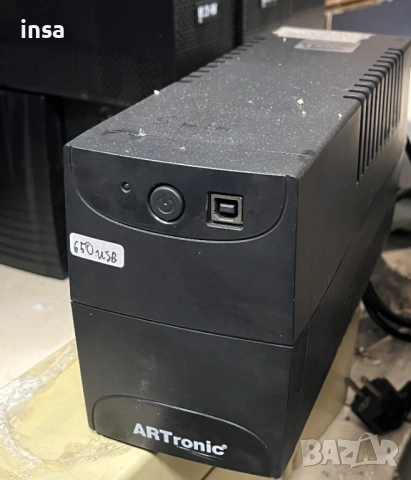 Няколко броя UPS-и Artronic ART600 и ART650 360W с изходи C13 и Шуко, снимка 9 - Друга електроника - 54227902