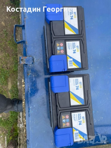 Нови  немски акумулатори 12V  74 Ah  680 A (EN ), снимка 2 - Аксесоари и консумативи - 52750370