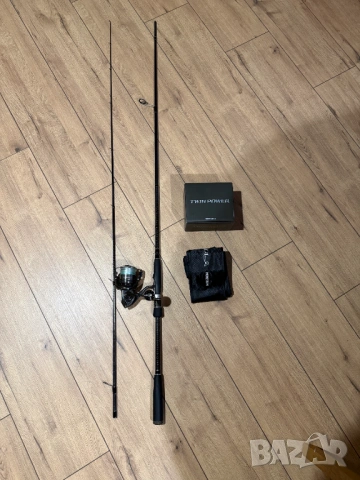 Въдица HTO Nebula и макара Shimano Twin Power 4000