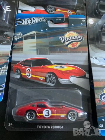 Hot Wheels Vintage Racing Колички, снимка 1