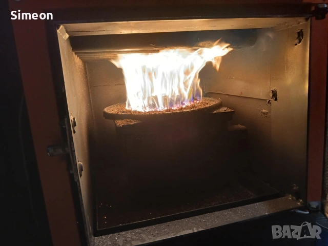 Комбиниран пелетен котел 40 kw, снимка 4 - Пелети - 51961373