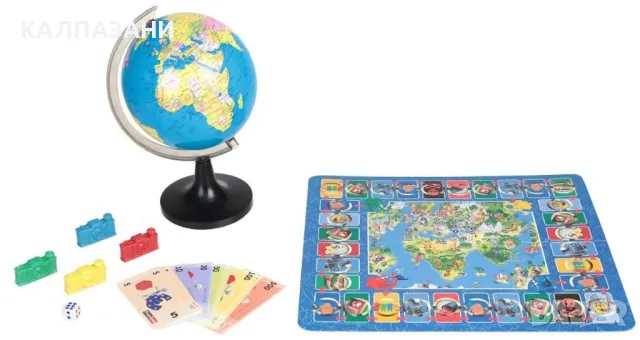 Настолна игра Околосветско пътешествие 2.0 - детска, снимка 2 - Игри и пъзели - 50002265