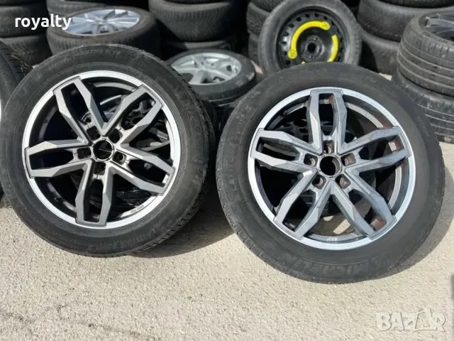 5x112 19 Джанти Mercedes ML R Class W164 W166 Мерцедес 5х112 ЕТ 60 J 9 Централен отвор 66.6 Летни гу, снимка 5 - Аксесоари и консумативи - 49626047