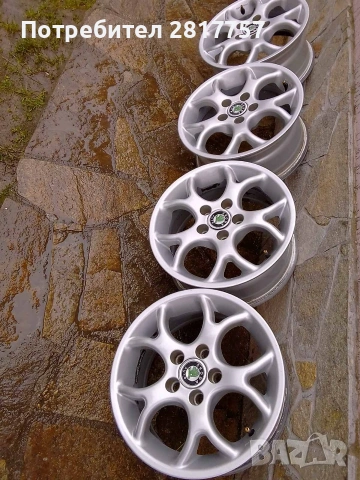 5х100 14цола алуминиеви джанти , снимка 3 - Гуми и джанти - 54018113