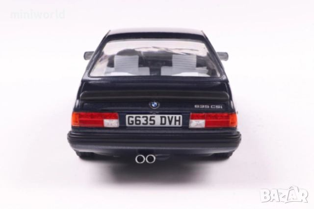 BMW 635 CSI E24 1984 - мащаб 1:18 на Solido моделът е нов в кутия, снимка 9 - Колекции - 52152949