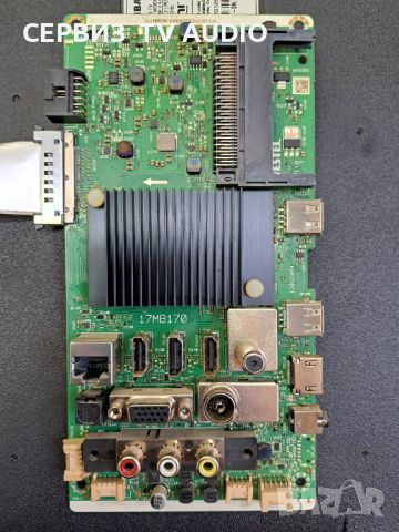 Main board 17MB170 , TV TOSHIBA 49UA2063DG, снимка 1 - Части и Платки - 46082843