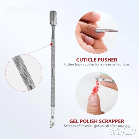 Delanie професионален инструмент за маникюр, педикюр 3 части НОВО, снимка 2 - Други - 52554150