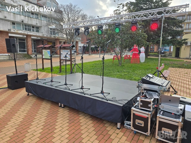 Сцена под наем, озвучаване и осветление, снимка 4 - Dj - 53747156