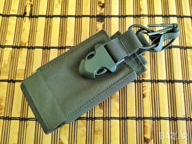 MilTec Molle / модулен джоб за радиостанция пълнител телефон колан чанта раница / състояние: ново, снимка 9 - Калъфи, кейсове - 45451354