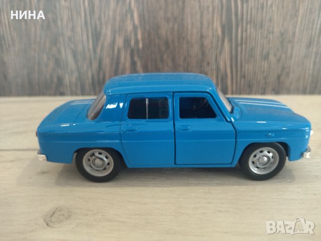 Метална количка Renault R8 1960s !!!, снимка 4 - Колекции - 45979371