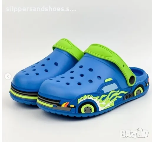 Детски чехли American club син 29/33