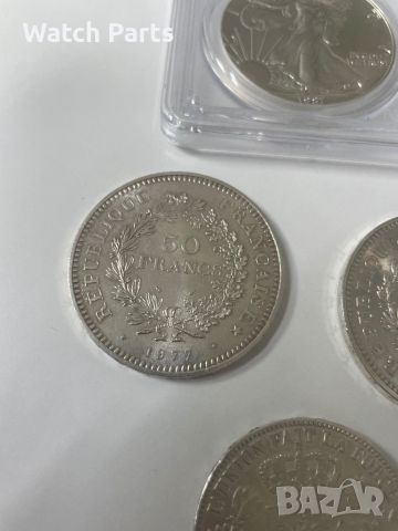 Сребърни монети 4 броя, снимка 7 - Нумизматика и бонистика - 45766217