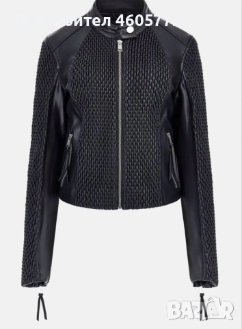 Дамско кожено яке Guess, снимка 4 - Якета - 53970492