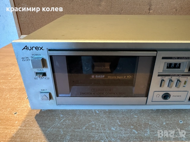 касетен дек " AUREX PC-G4C", снимка 3 - Декове - 54113332