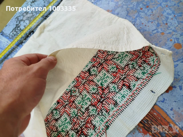 Ръчно бродирана възглавница, снимка 2 - Антикварни и старинни предмети - 50793368