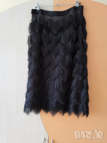 Черна официална пола 