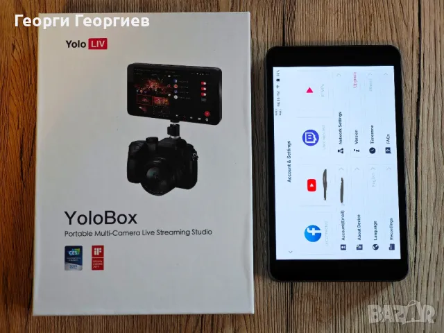 YOLOLIV YoloBox - преносимо устройство за предаване на живо с няколко камери., снимка 12 - Камери - 49027011