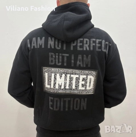 Мъжки суичър Limited, снимка 4 - Спортни дрехи, екипи - 52255006