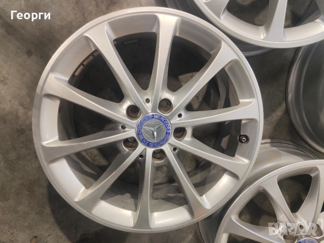 4бр.алуминиева джанта 17цола за Mercedes, снимка 3 - Гуми и джанти - 54029504