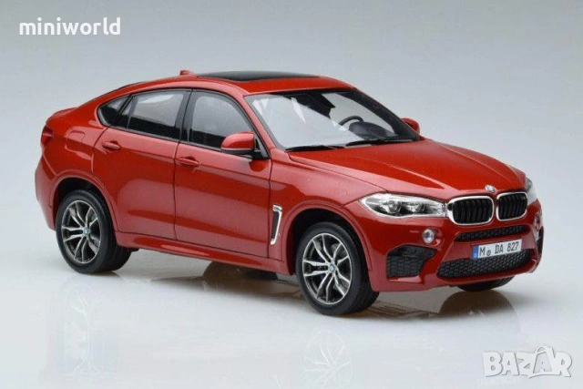 BMW X6M F86 2015 - мащаб 1:18 на NOREV моделът е нов в кутия, снимка 4 - Колекции - 53102120