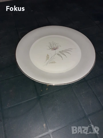 Голяма порцеланова чиния Bavaria, снимка 3 - Антикварни и старинни предмети - 53377324