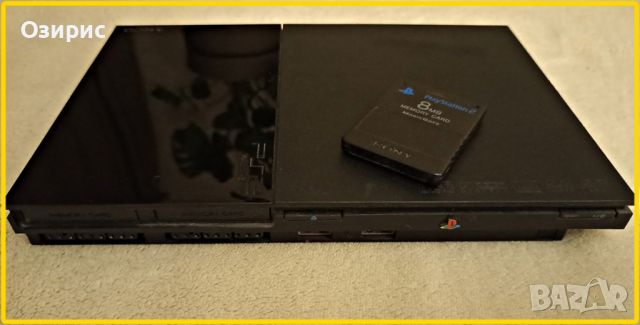 PlayStation 2 (PS2) /слим/ напълно окомплектована - ОТЛИЧНО състояние!, снимка 2 - PlayStation конзоли - 45586747