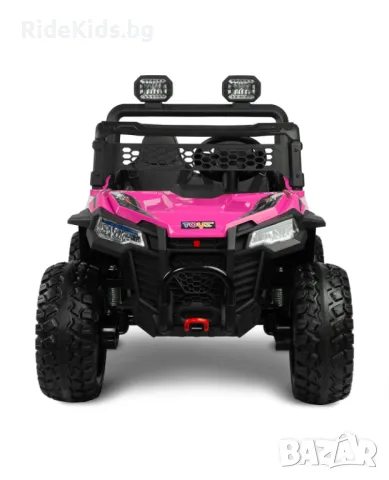 Офроуд акумулаторен автомобил BLAZE, Циклама – 4x4, до 35кг., с дистанционно и LED, снимка 3 - Детски велосипеди, триколки и коли - 49976461