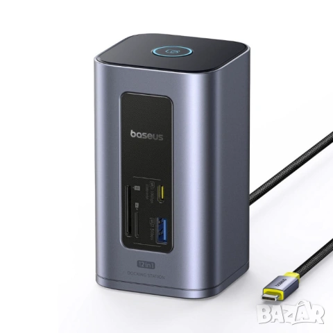 Докинг станция Baseus Nomos NU1 Air Win 12-в-1, снимка 3 - Лаптоп аксесоари - 53733257