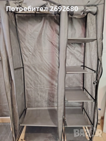 Сглобяем гардероб 110/45/175см., снимка 2 - Гардероби - 51505445