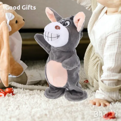 Плюшено говорещо магаре, Интерактивна плюшена играчка Говорещо Магаре , снимка 5 - Плюшени играчки - 49684936