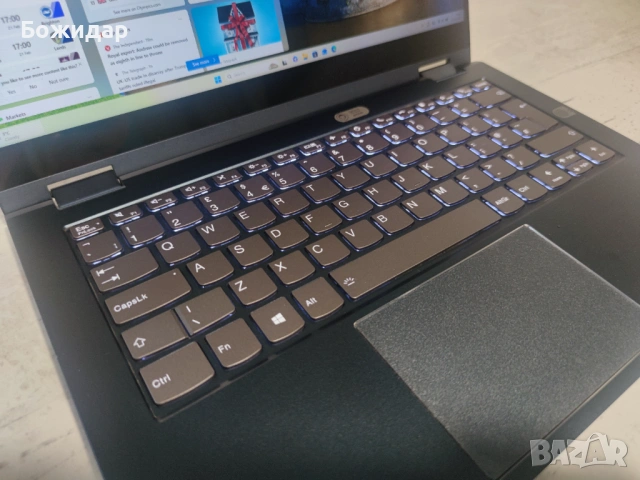 Lenovo ThinkBook 14s Yoga Touch i7-1165G7 / 16GB RAM / 512GB SSD, снимка 4 - Лаптопи за работа - 53569699