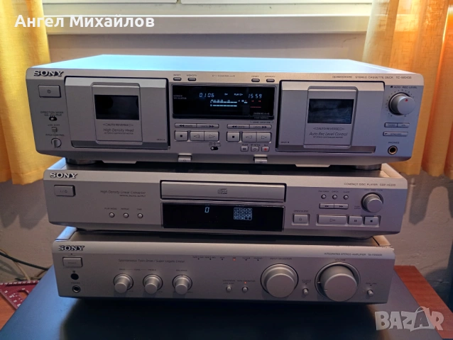 Sony аудио компоненти