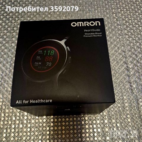 Часовник Omron , снимка 1 - Смарт гривни - 45786108