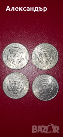 САЩ 1/2 долар, Кенеди Халф долар, снимка 2 - Нумизматика и бонистика - 52718804