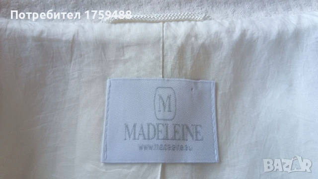Дамско елегантно сако Madeleine , снимка 3 - Сака - 50669915