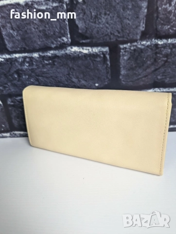 Кожено Портмоне Диор, снимка 2 - Портфейли, портмонета - 52741188