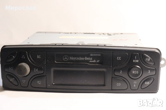 BECKER MERCEDES BENZ РАДИО КАСЕТОФОН, снимка 4 - Аксесоари и консумативи - 53765756