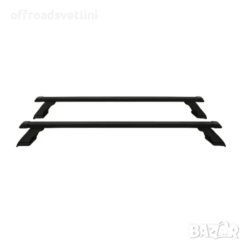 Комплект 2 напречни греди 120 cm за таван багажник Dacia Logan 100 кг, снимка 3 - Аксесоари и консумативи - 50156996