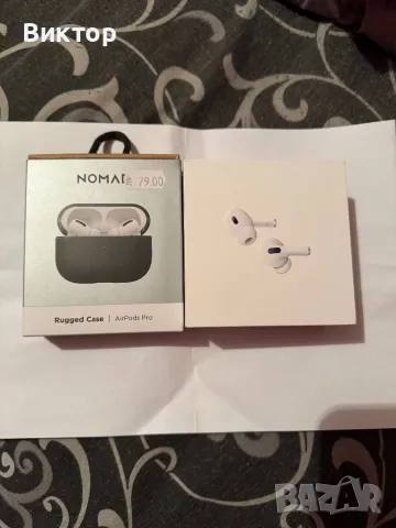 Apple Airpods pro 2 2023 Original 2 г гаранция, снимка 5 - Слушалки, hands-free - 48462230