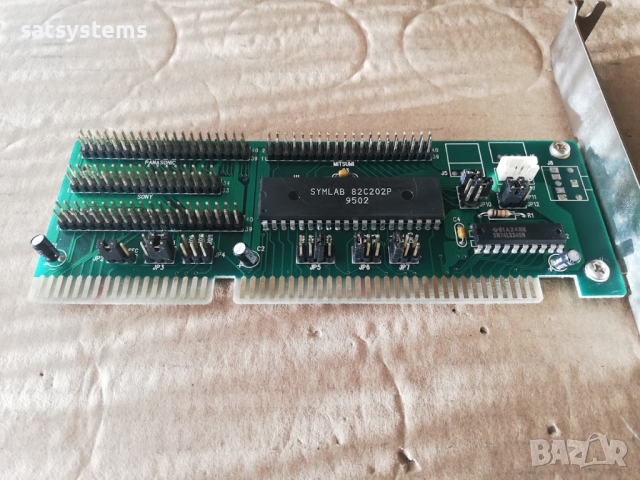 Symlab 82C202P Multi Controller 16-bit ISA IDE FLOPPY Card, снимка 5 - Други - 45011007