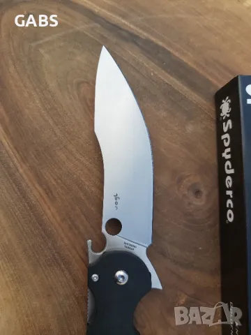 Сгъваем нож Spyderco Vogt Tropen, снимка 4 - Ножове - 49824366