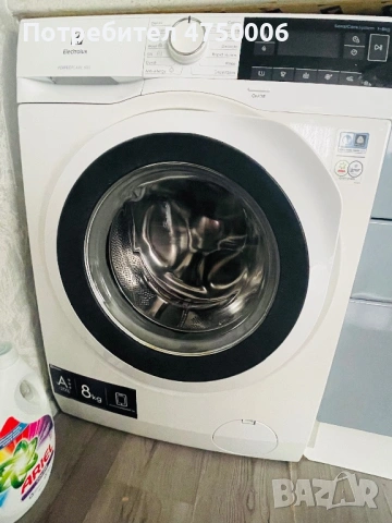 Пералня elektroluks 8 kg 1200 ob, снимка 3 - Перални - 53643488