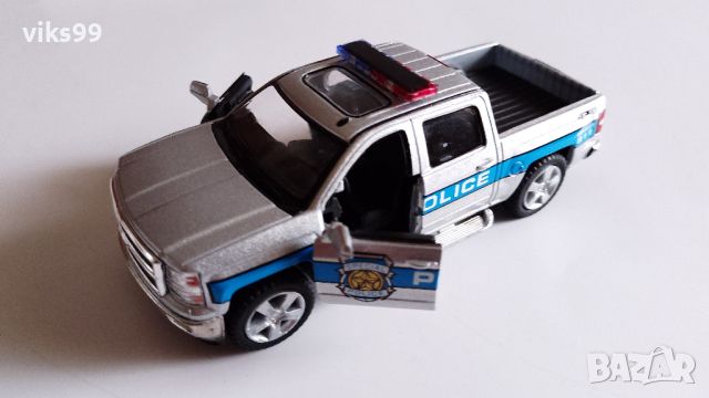 Chevrolet Silverado 2014 Police Pick-Up Truck 1:46, снимка 2 - Колекции - 45295548