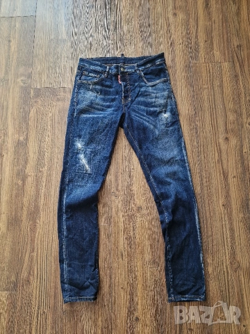 Страхотни мъжки дънки DSQUARED2 размер 48