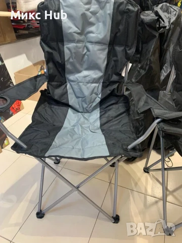 Къмпинг стол / Рибарски стол с калъф, отстъпка за повече бройки, снимка 2 - Къмпинг мебели - 53301749