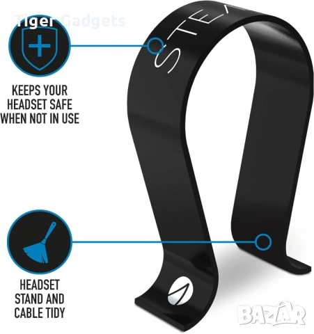 STEALTH SP-C60 Charging Station – зарядна станция и стойка за слушалки за PS4, снимка 6 - Аксесоари - 53976385