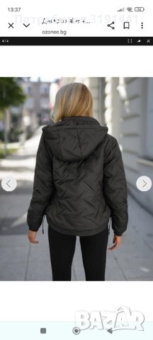 Дамско олекотено яке, снимка 3 - Якета - 52469190