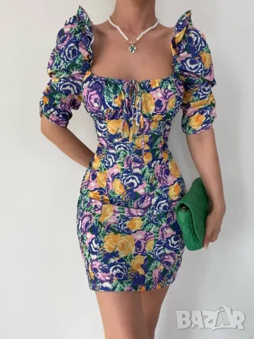 Дамска къса рокля 